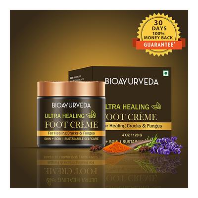 Bioayurveda Ultra Healing Foot Creme 120 gm - Foot Creams & Lotions