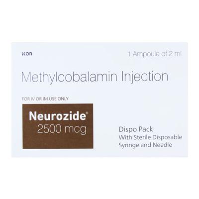 NEUROZIDE 2500mcg Injection 2ml - Supplements-Vam