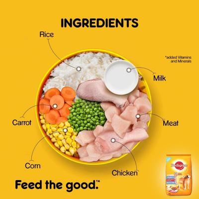Pedigree Puppy Meat & Milk 20000 gm - Petfood