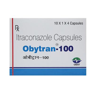 OBYTRAN 100 Capsule 4's - Fungal Infections-Anf