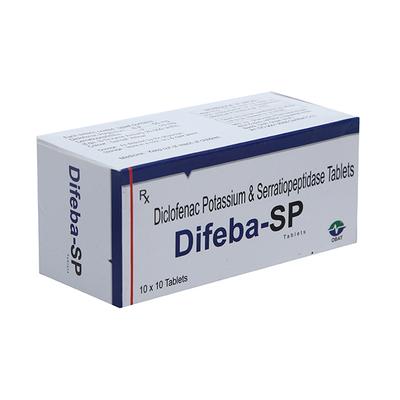 DIFEBA SP Tablet 10's - Pain relief-Nsa