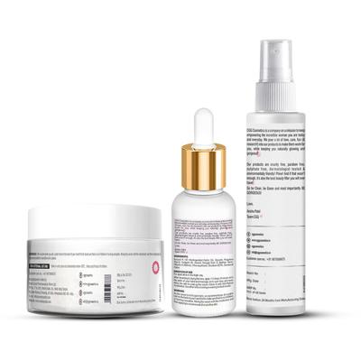 CGG Cosmetics 3 in 1 Retinol Moisturizer 50 ml + Retinol Face Serum 30 ml + Retinol Toner 100 ml - Youth Potion - Face Serum