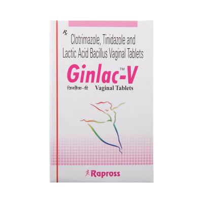 GINLAC V VAGINAL Tablet 4's - Vaginal Conditions-Pre