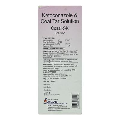 COSALIC K Solution 100ml - Dandruff-TAA