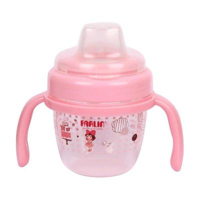 Farlin Gulu Gulu Spout Learner Cup - Pink 120 ml - Feeding & Nursing