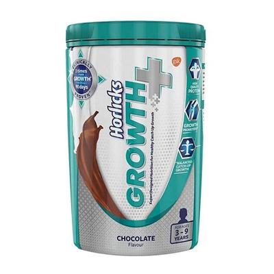 Horlicks Growth Plus Powder - Chocolate Flavour 400 gm (Pet Jar) - Nutritional Supplement