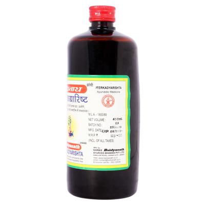 Baidyanath Jeerkadharishta Tonic 450 ml - Speciality Medicines