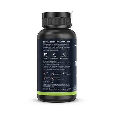 Nutrabay Wellness Milk Thistle Extract 1000mg Capsule 60's - Vital Health