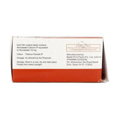 Optilip 10mg Tablet 10'S - High Cholesterol-Dys