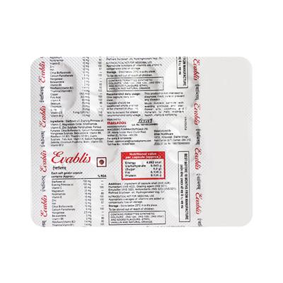 Evablis Capsule 15'S - Supplements-Vam