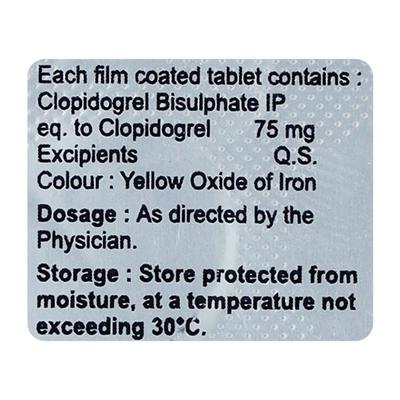 CLOPCARE 75 Tablet 10's