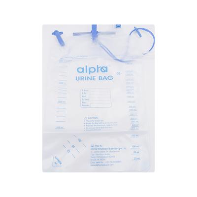 Alpha Urofix Urine Drainge Bag 2000 ml - Urology Supplies