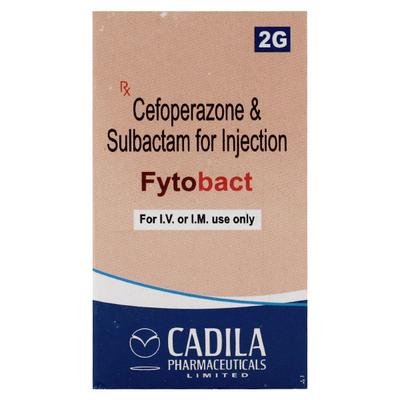 Fytobact 1000/1000mg Injection 1'S - Bacterial Infections-Cep