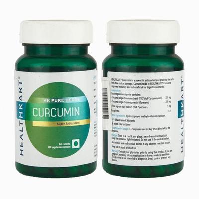 HealthKart Curcumin Capsules 60's - Vitamin C