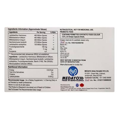 Bfloraday Pre and Probiotic Capsule 10's - Digestive Care