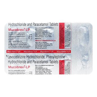 MUCOBREX LP Tablet 10's - Cough And Cold-Cou