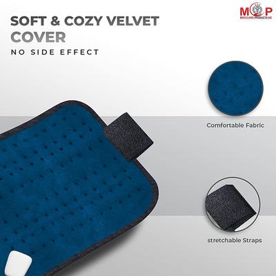 MCP Electric Heating Pad - Velvet Blue - Hot Pack/Ice Bag