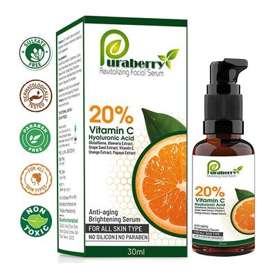 Puraberry Vitamin C Revitalizing Facial Serum 30 ml - Multi-Vitamins