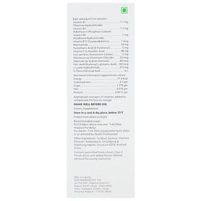 BECOZEST 12 Syrup 100ml - Supplements-Vam