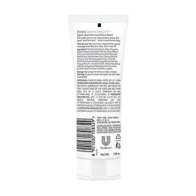 POND'S White Beauty Daily Spotless Lightening Facial Foam 100 gm - Dark Circle & Wrinkle Busters