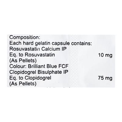 Rosloy CV 10mg Capsule 10's - High Cholesterol-Dys