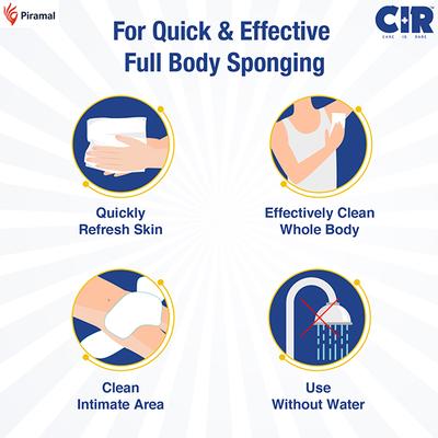 CIR Bed Bath Wipes - Aloe Vera & Olive 10's - Diapers & Wipes