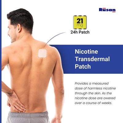 2baconil TTS30 21mg Nicotine Transdermal Patches (Pack of 4 x 7's) (N) - Nicotine Gums/Lozenges