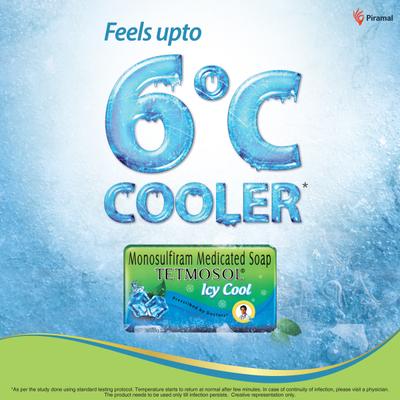 Tetmosol Icy Cool Medicated Soap 75 gm - Itching/Rashes