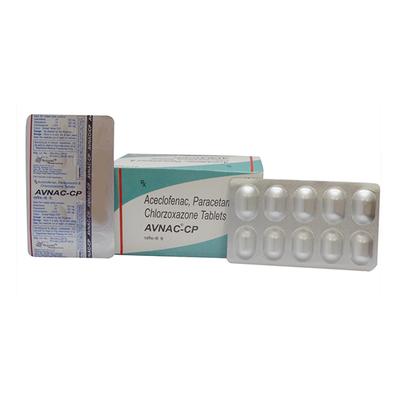 AVNAC CP Tablet 10's - Muscle Spasm-Mus