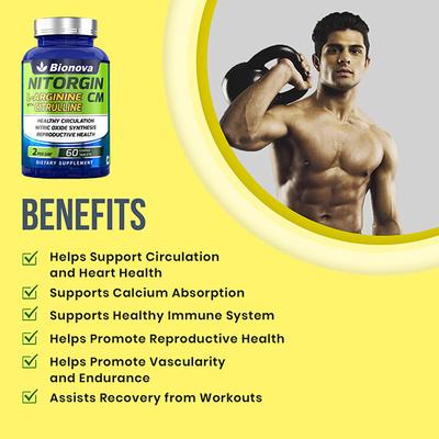 Bionova Nitrogin CM Tablet 60's - Multi-Vitamins