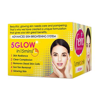 Fem Creme Bleach - Turmeric & Milk 24 gm - Face Bleach