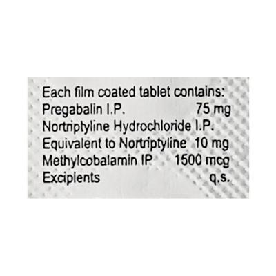 MECOBYTE NT Tablet 10's - Neuropathic Pain-Dru