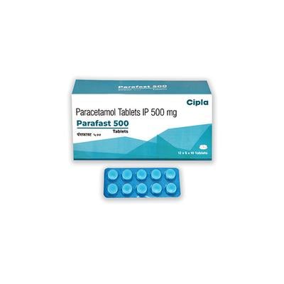 Parafast 500mg Tablet 10'S - Pain relief-Ano