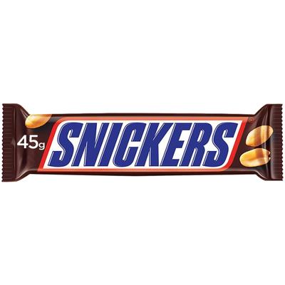Snickers Peanut Chocolate Bar 45 gm - Nutritional Bars