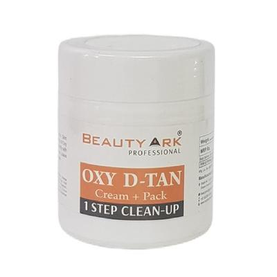 Beauty Ark Oxy D-Tan Cream + Pack 1 Step Clean Up 80 gm - Lotions & Creams