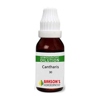 Bakson's Cantharis 30 CH Liquid 30 ml - Dilutions