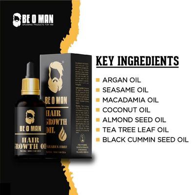Be O Man Hair Growth Oil 50 ml - Hair Oils
