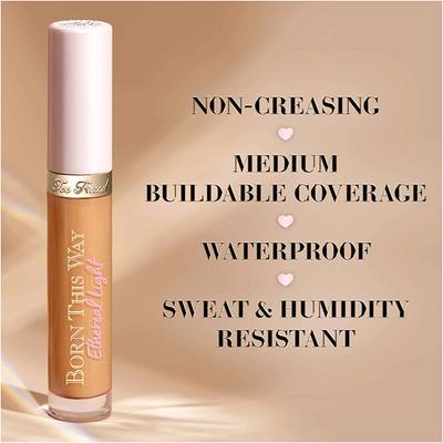 Too Faced Born This Way Ethereal Light Illuminating Smoothing Concealer Honey Bun 5ml - Concealer