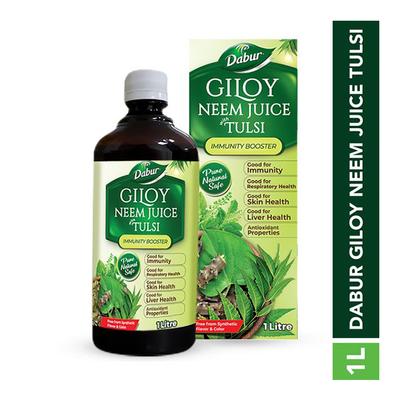 Dabur Giloy Neem Juice with Tulsi 1 Litre - Giloy