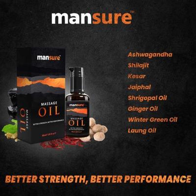 Mansure Massage Oil for Men 30ml - Intimate Oil