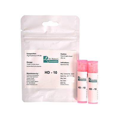 Dr. Roma's HD 10 for Dysmenorrhoea Pills - Pack of 2's - Speciality Medicine