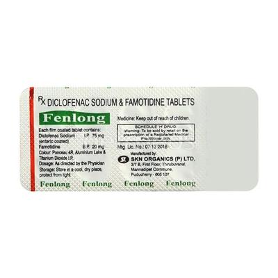 Fenlong Tablet 10'S - Pain relief-Nsa