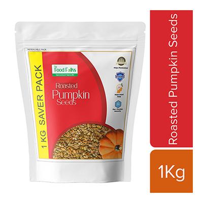 The Food Folks Roasted Pumpkin Seeds 1 kg - Nutritional Bars