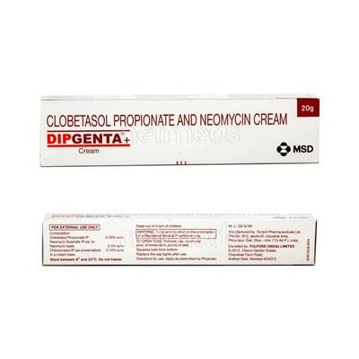 Dipgenta + Cream 20gm - Skin Infections-Toc