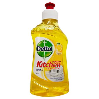 Dettol Healthy Kitchen Dish & Slab Gel - Lemon Fresh 200 ml - Others