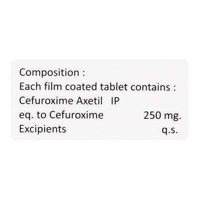 CEFTICA 250mg Tablet 6's - Bacterial Infections-Cep