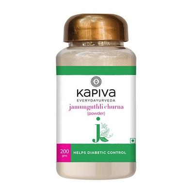 Kapiva Jamunguthli Churna Powder 200 gm - Diabetes Care (Ayush)