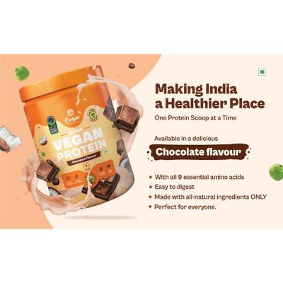 Origin Nutrition Vegan Protein Powder - Chocolate Flavour 271 g - Whey Proteins