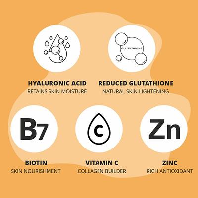 CF L- Glutathione Reduced + Vitamin C Tablet - Combo Pack 30's - Vitamin C