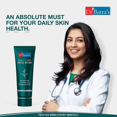 Dr. Batra's Daily Care Face Wash - Tea Tree Oil 50 gm - Face Wash & Cleansers